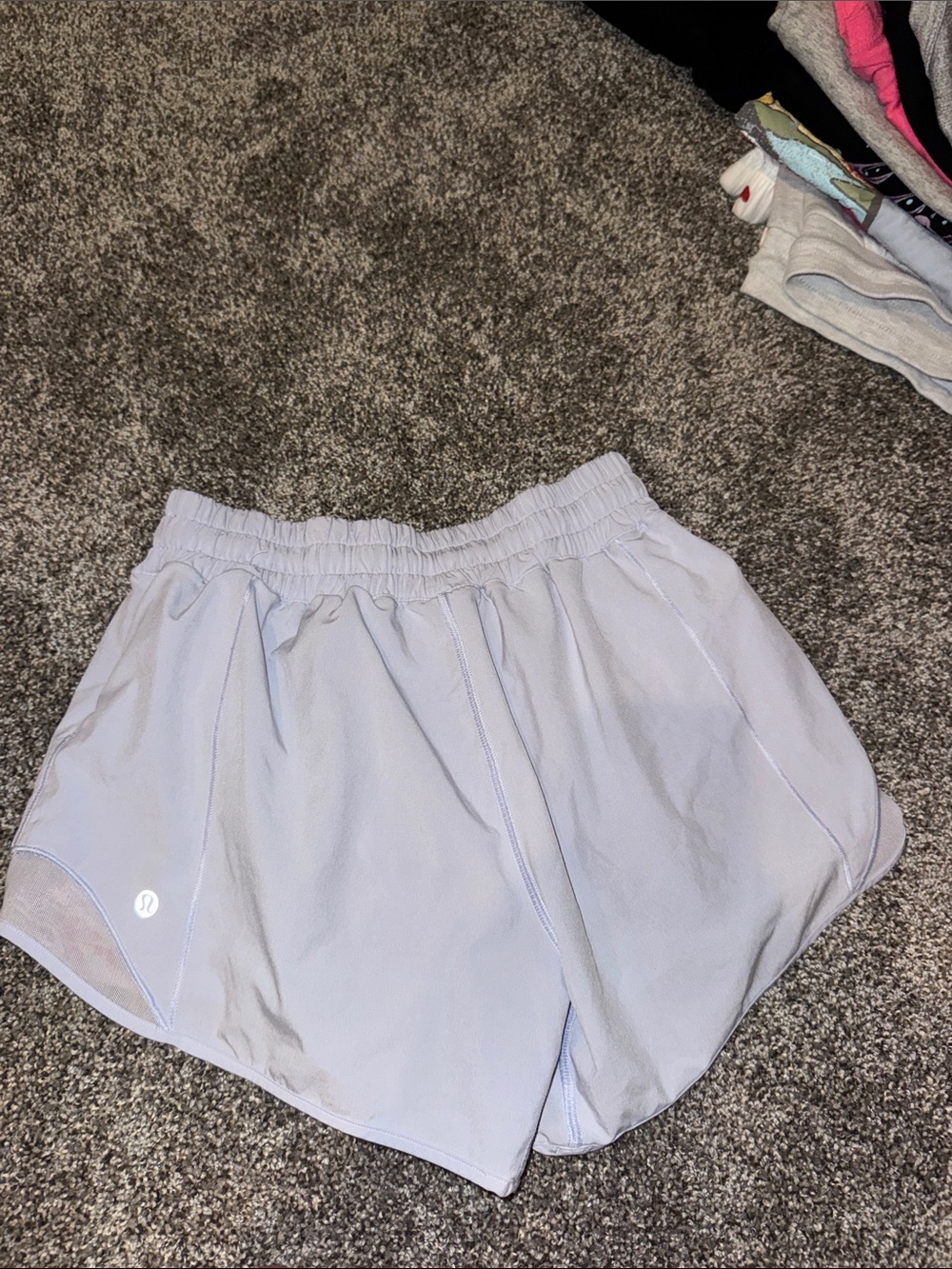 lululemon athletica Light blue Women's Athletic Shorts - Picture 2 of 4